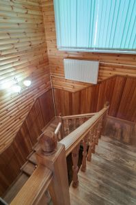 Обшивка деревом внутри дома (фото)