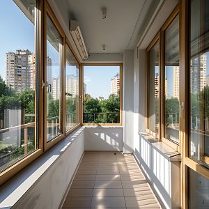 Ремонт балкона под ключ (фото)